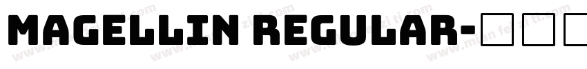 Magellin Regular字体转换